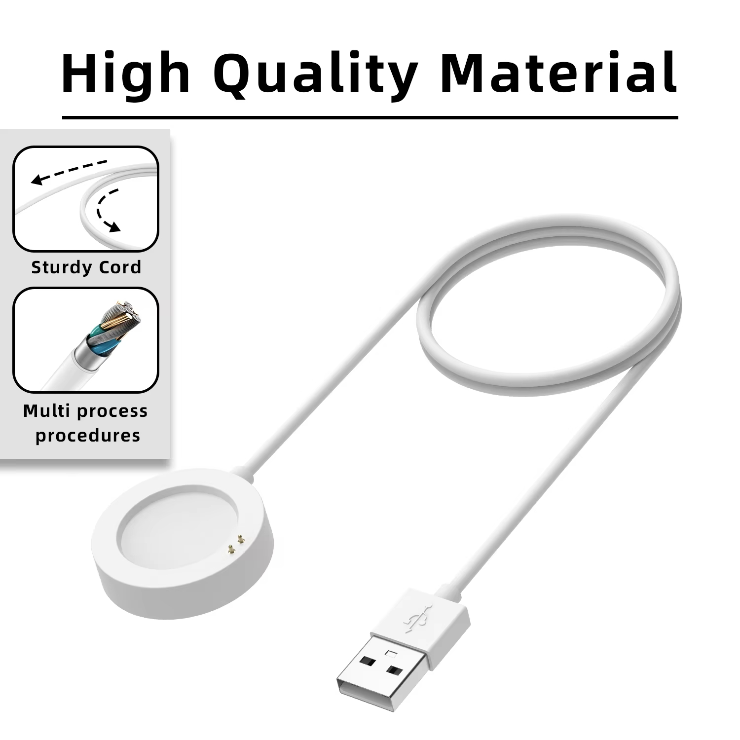 Magnetic USB Charging Cable fo - Android Smartwatch Accessories avis et prix