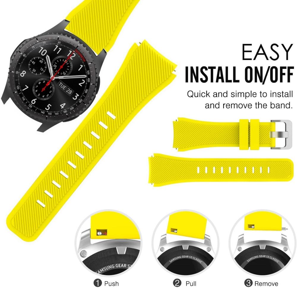 20/22mm Watch Strap For Samsun - Titan Smartwatch Accessories avis et prix