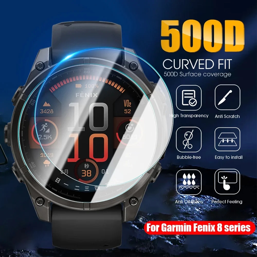 1/5pcs 9H HD Tempered Glass fo - Smartwatch Icon avis et prix