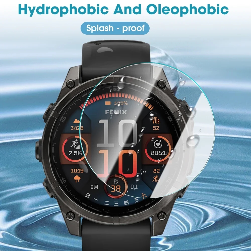 1/5pcs 9H HD Tempered Glass fo - Smartwatch Icon avis et prix