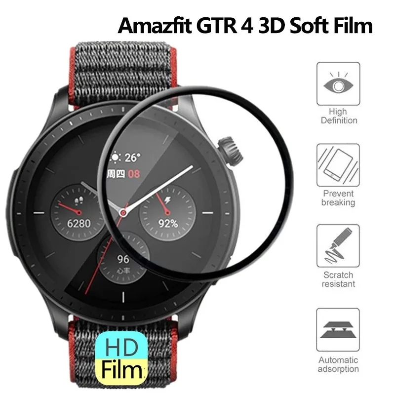 For Amazfit GTR 4 Screen Prote - Smart Watch Accessories avis et prix