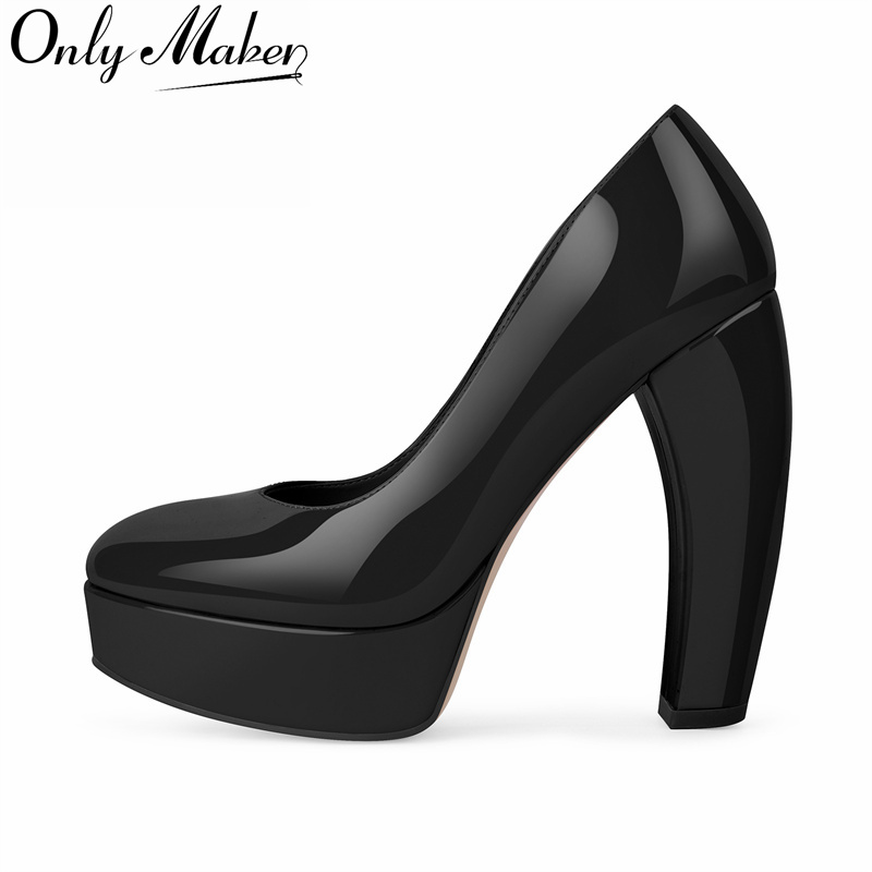Onlymaker Women Round Toe Plat - Leather Classic Strap avis et prix