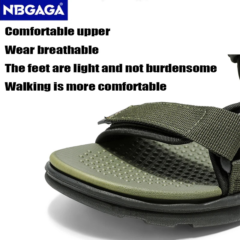Men's Summer Sandals with Adju - Sport Loop Strap avis et prix