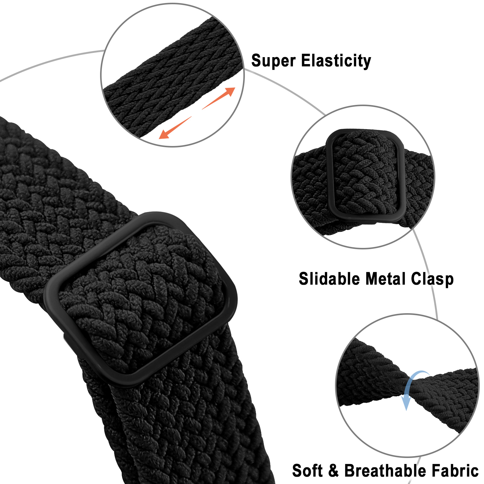 Braided Solo Loop For Samsung  - Samsung Smartwatch Ultra Accessories avis et prix