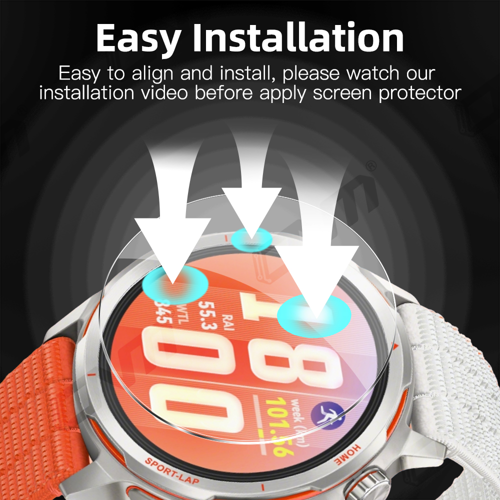 9H Tempered Glass For Huawei W - Titan Smartwatch Accessories avis et prix
