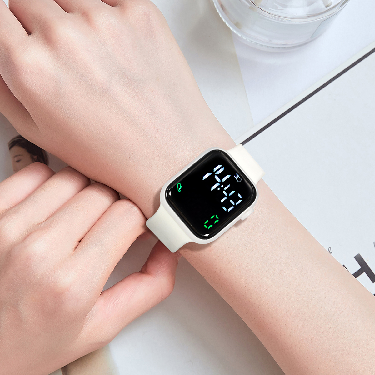 New 2PCS Student Minimalist Sm - Smartwatch Touch avis et prix