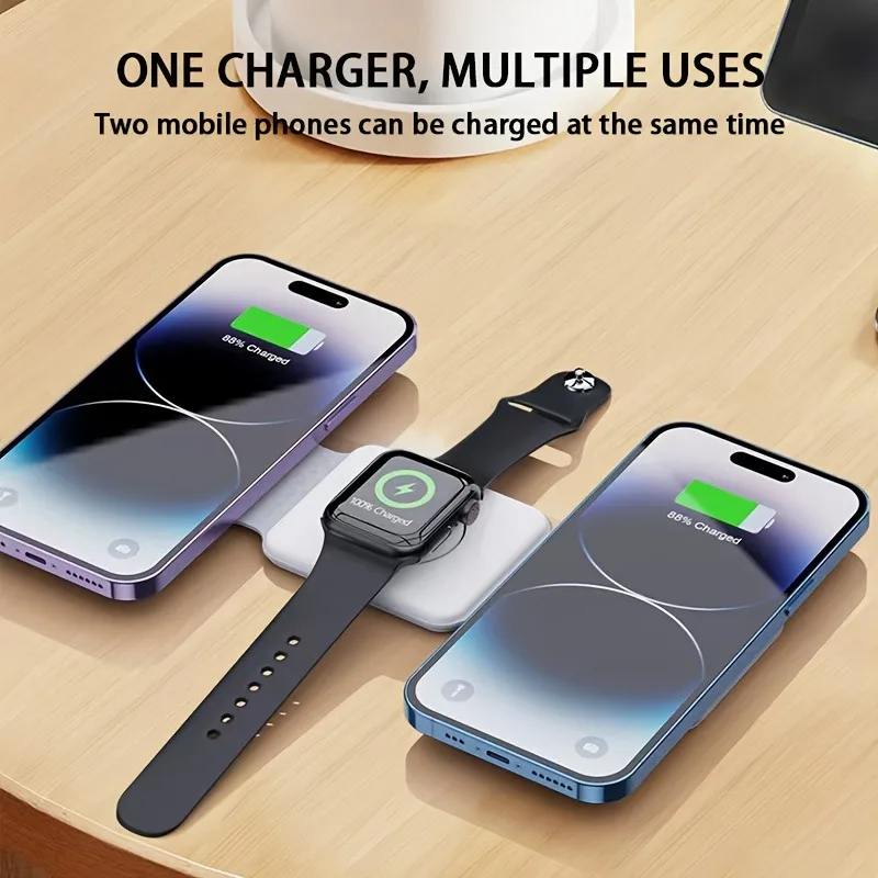 3 in 1 Portable Magnetic Wirel - Wireless Charger Watch avis et prix