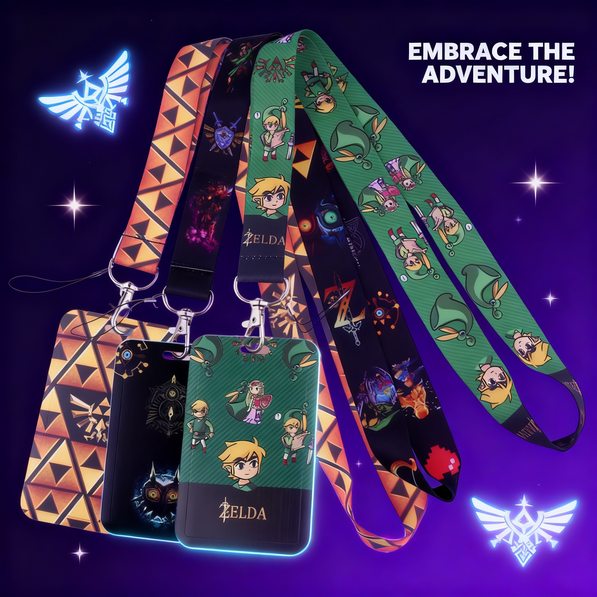 Cartoon Game Lanyards for Key  - Rugged Sport Strap avis et prix