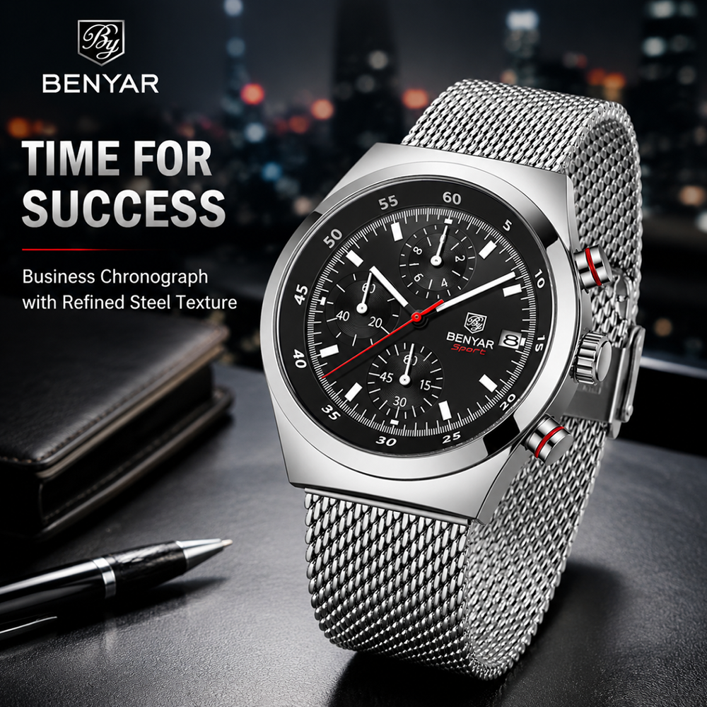 BENYAR Top Luxury Brand Men's  - Accessories With Watch avis et prix